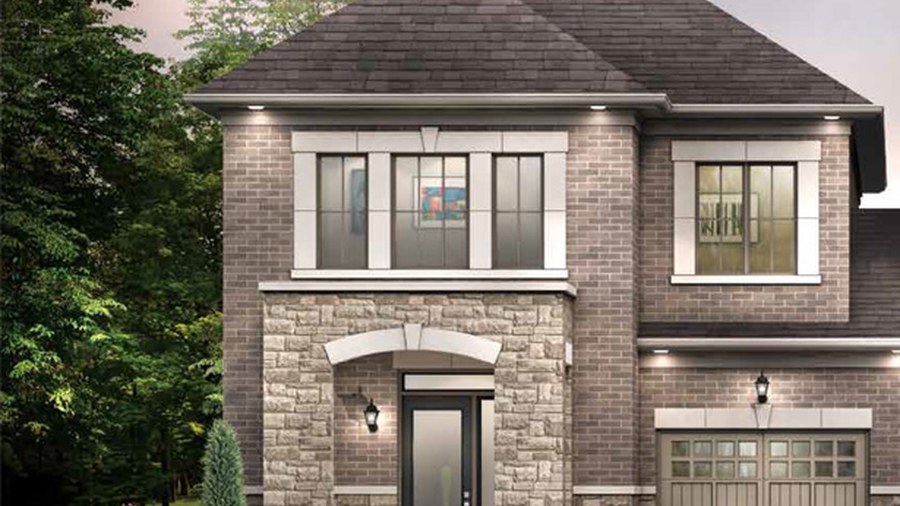The Nolana new home model plan at the Mayfield Village by Royal Pine Homes in Brampton