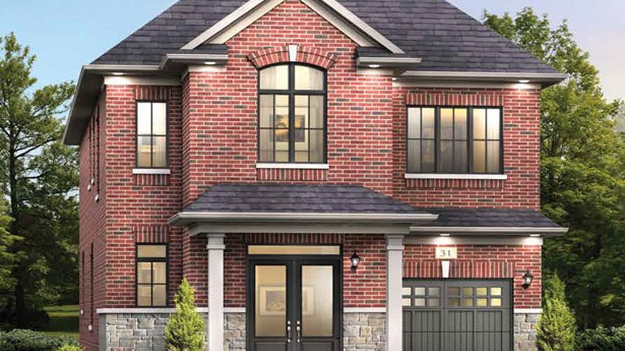 The Primula new home model plan at the Mayfield Village by Royal Pine Homes in Brampton