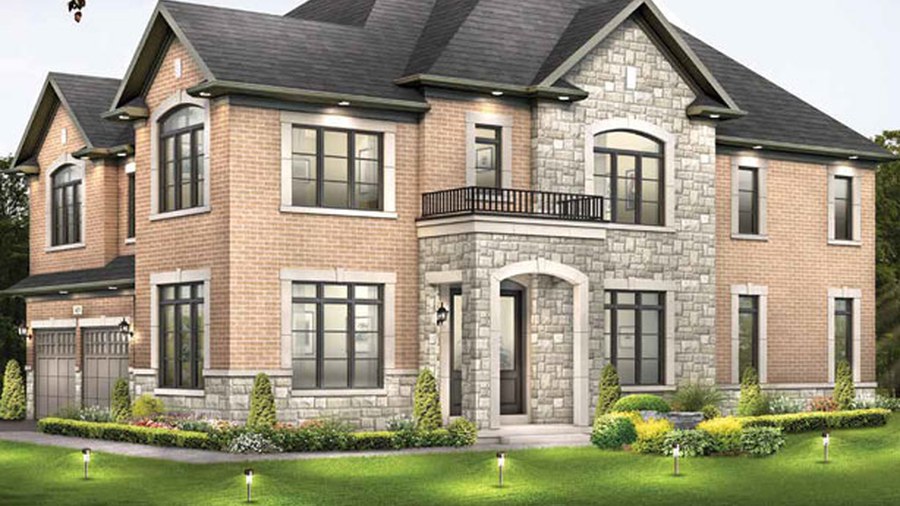 The Benson new home model plan at the The New Oakridge by Royal Pine Homes in Richmond Hill