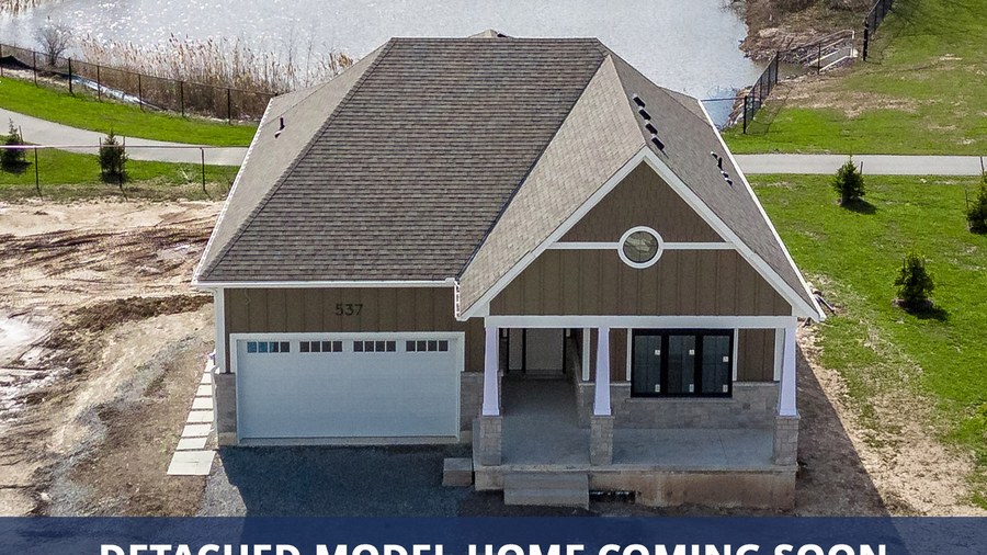 Model Home 70F floor plan at Harbourtown Village by Silvergate Homes in Fort Erie, Ontario