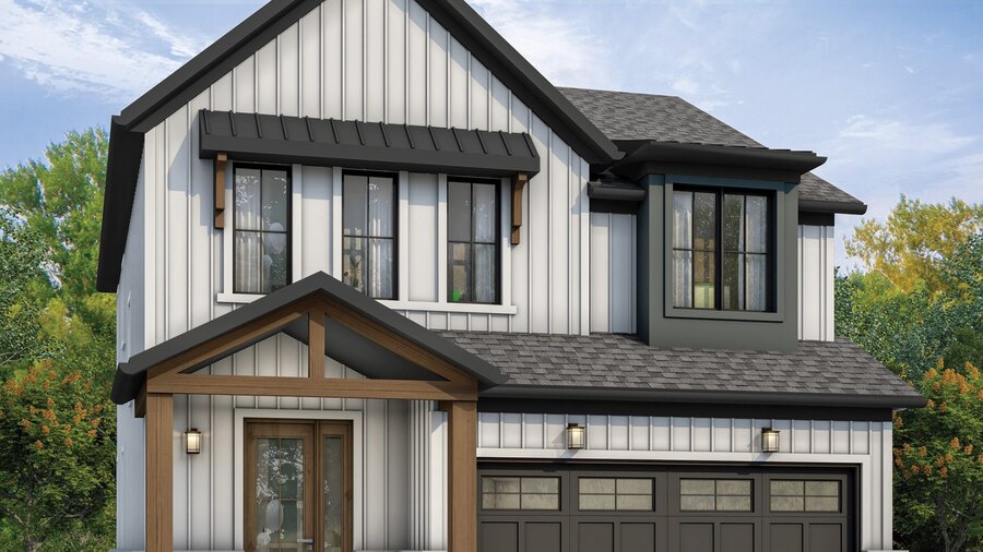 Evergreen floor plan at Brooklin Trails by Sorbara in Brooklin, Ontario
