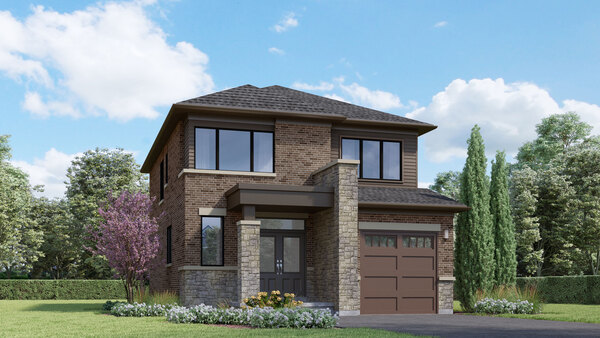 The Willow new home model plan at the Everwell by Sorbara in Barrie