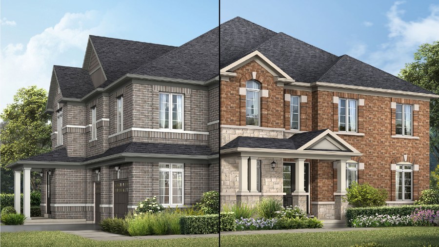 Unit 2805 CNR floor plan at Amber Woods by Stanford Homes in Brampton, Ontario