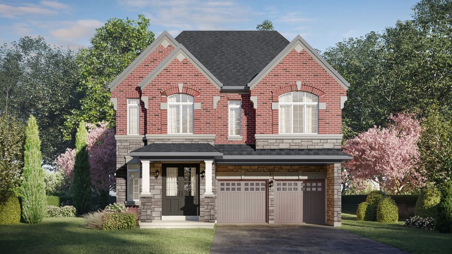 4010 floor plan at Credit Woods by Stanford Homes in Brampton, Ontario