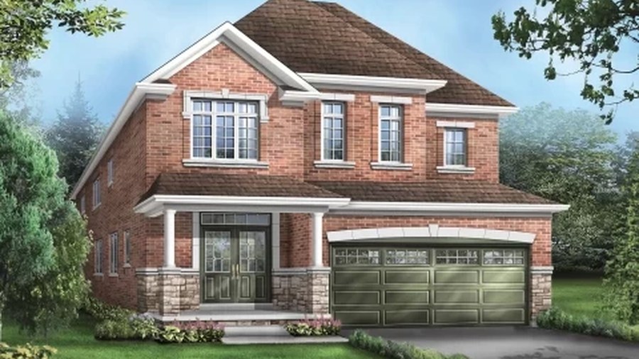 Seville 1 Elev. 1 floor plan at Bayview Trail by Starlane Home Corporation in Aurora, Ontario