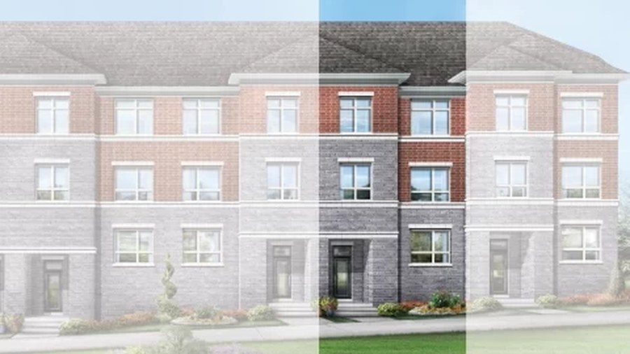 Coral 2 Elev. 1 floor plan at Camden Crossing by Starlane Home Corporation in Richmond Hill, Ontario