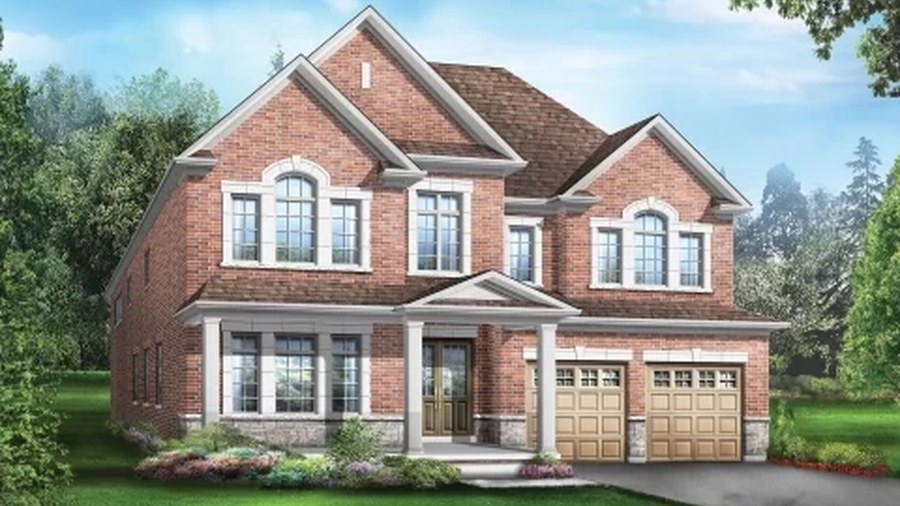 Dynasty 1 Elev. 1 floor plan at Camden Crossing by Starlane Home Corporation in Richmond Hill, Ontario