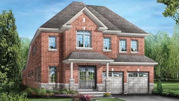 The Legacy 1 Elev. 1 new home model plan at the Camden Crossing by Starlane Home Corporation in Richmond Hill