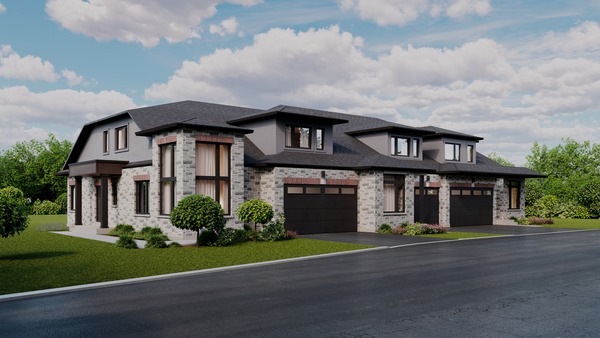 The The Lilac new home model plan at the Maple Grove at River Mill by Starward Homes in Cambridge