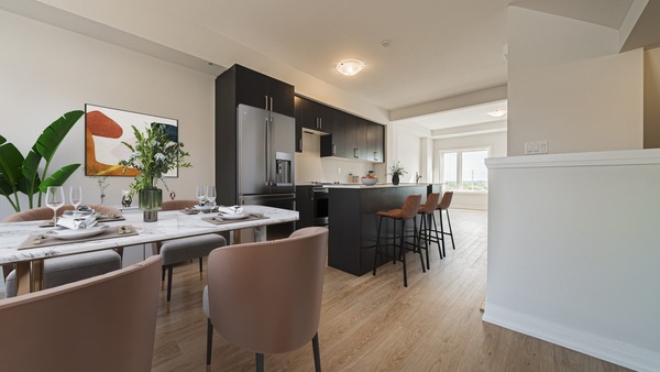 The Boulder new home model plan at the The Ridge at River Mill by Starward Homes in Cambridge