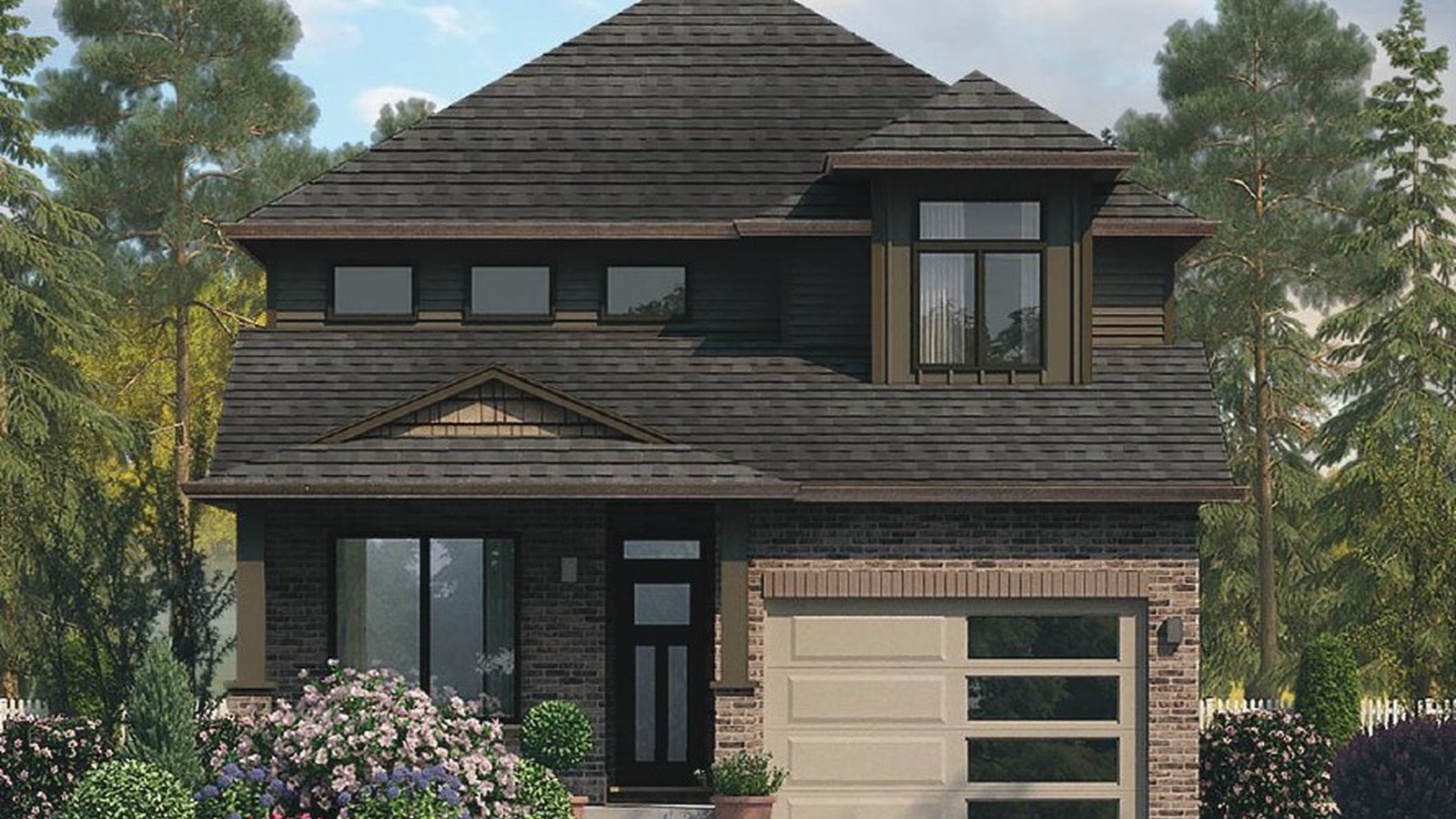 Abbey 3 floor plan at Hopewell Crossing by Thomasfield Homes Limited in Breslau, Ontario