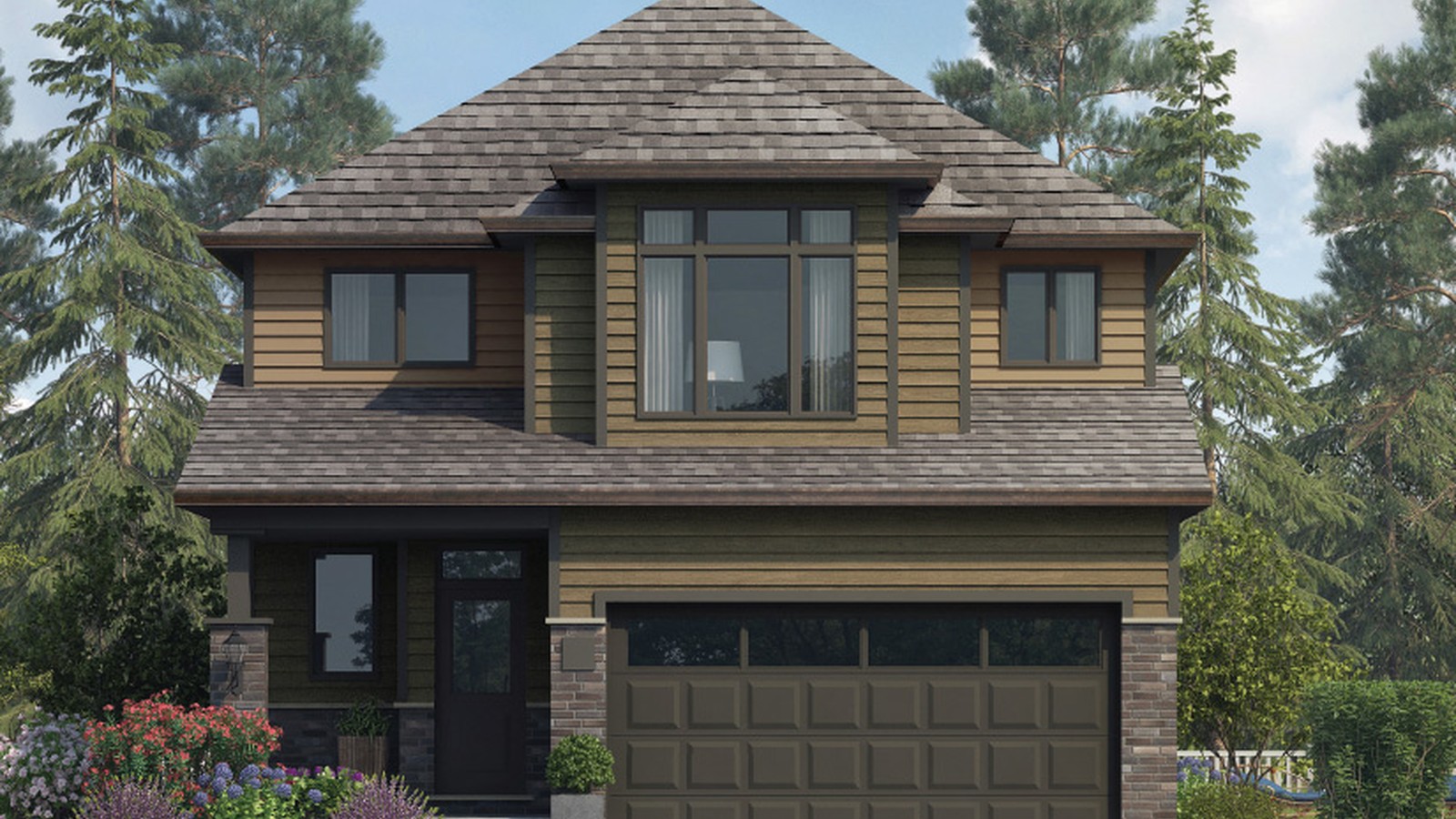 Cedarwood floor plan at Hopewell Crossing by Thomasfield Homes Limited in Breslau, Ontario