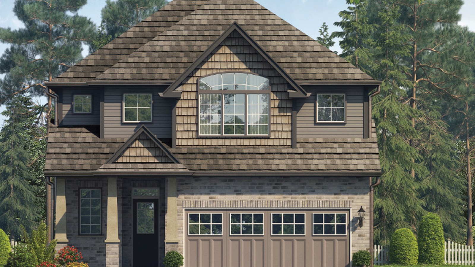Stanley floor plan at Hopewell Crossing by Thomasfield Homes Limited in Breslau, Ontario