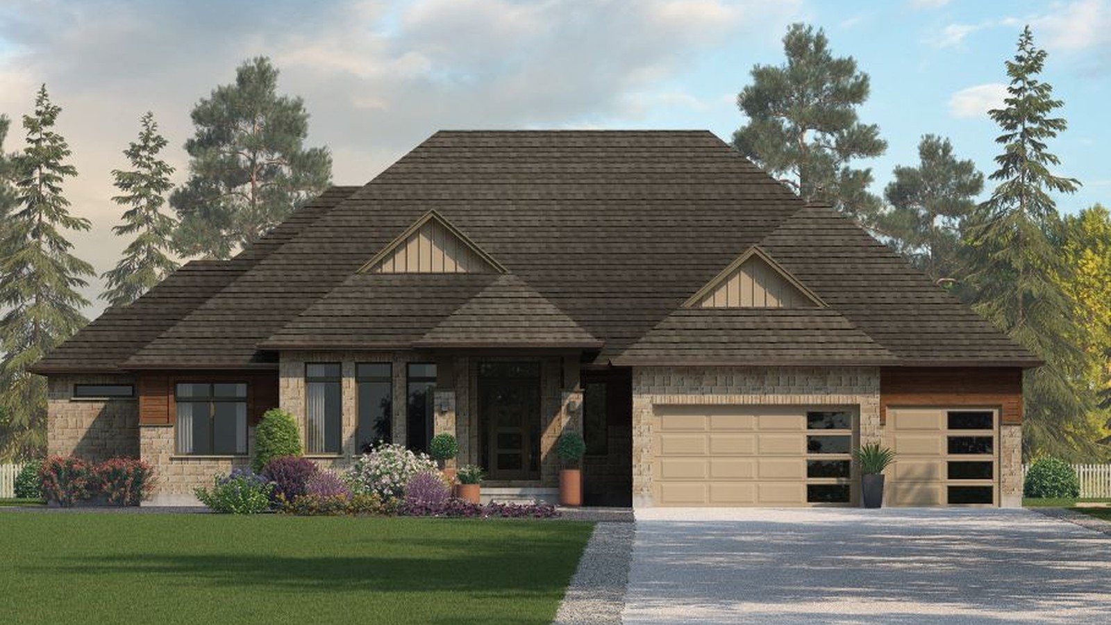 Kingsbridge 2 floor plan at Ospringe Highlands by Thomasfield Homes Limited in Ospringe, Ontario