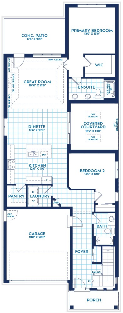Brock by Lucchetta Homes floor plan