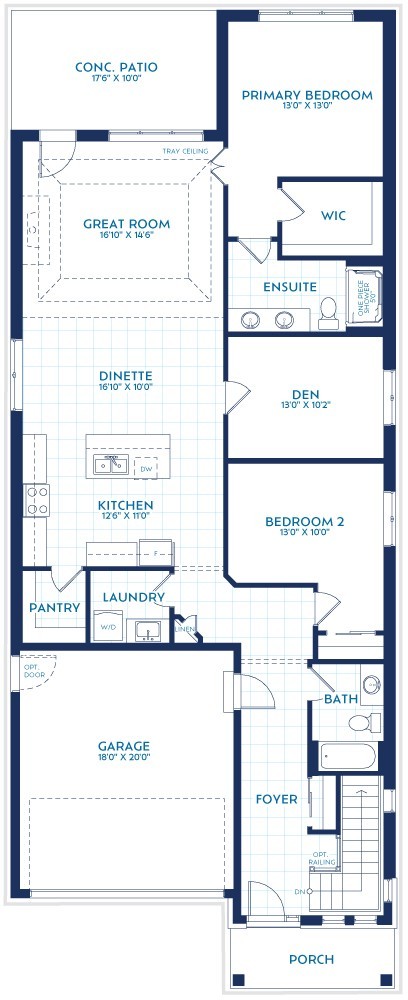 Brock II by Lucchetta Homes floor plan