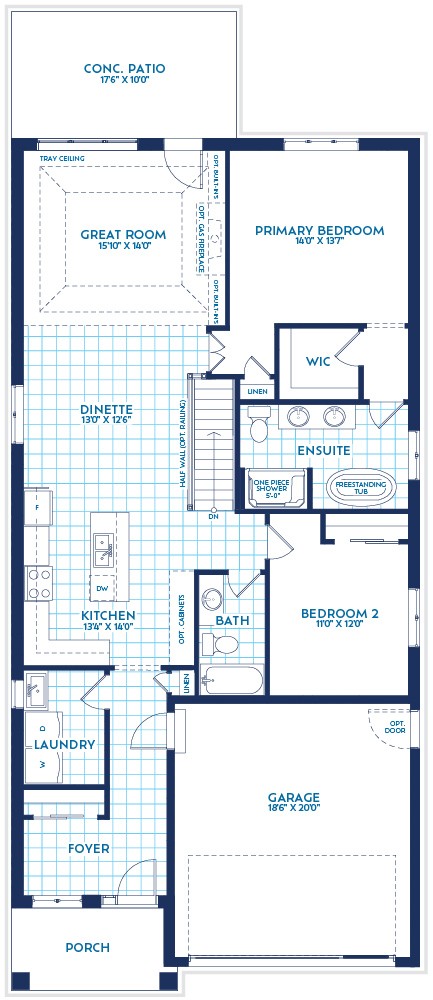 Tecumseh by Lucchetta Homes floor plan
