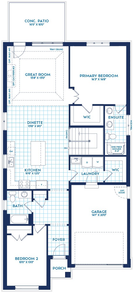 Niagara by Lucchetta Homes floor plan