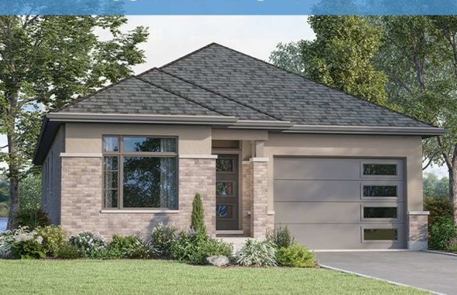 Niagara floor plan at WaterCrest at Hunters Pointe by Lucchetta Homes in Welland, ON