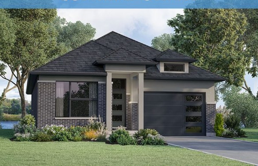 Alpena floor plan at WaterCrest at Hunters Pointe by Lucchetta Homes in Welland, ON