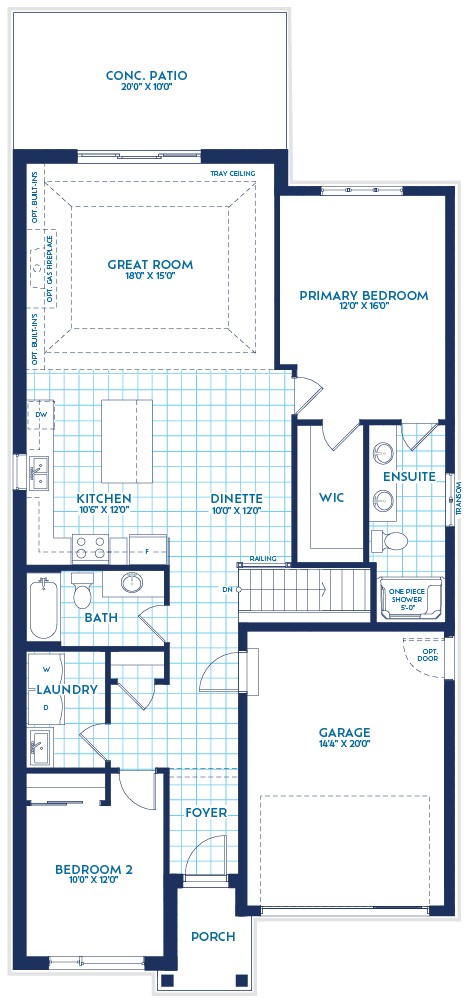 Alpena II by Lucchetta Homes floor plan