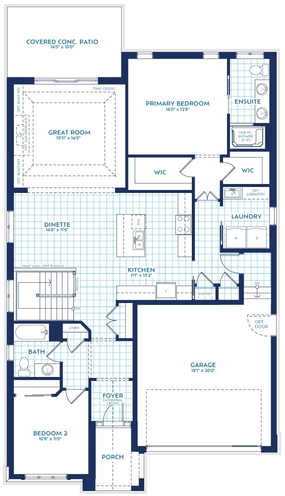Superior by Lucchetta Homes floor plan