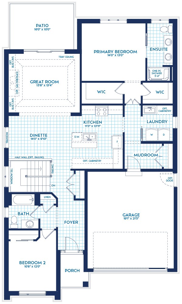 Michigan by Lucchetta Homes floor plan