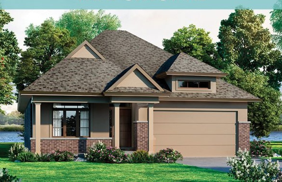 Erie II floor plan at WaterCrest at Hunters Pointe by Lucchetta Homes in Welland, ON
