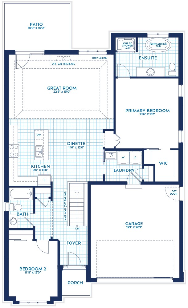Ontario by Lucchetta Homes floor plan