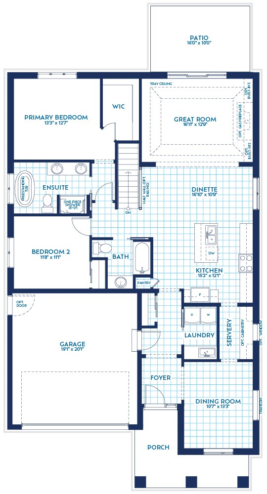 Simcoe by Lucchetta Homes floor plan