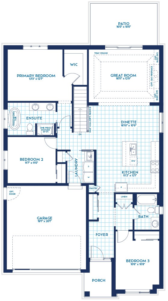 Temagami by Lucchetta Homes floor plan
