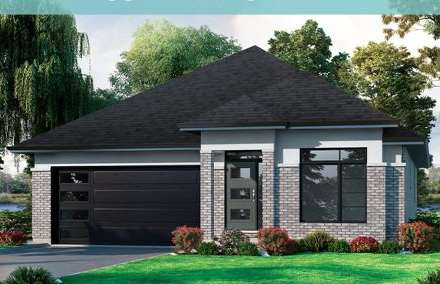 Temagami floor plan at WaterCrest at Hunters Pointe by Lucchetta Homes in Welland, ON
